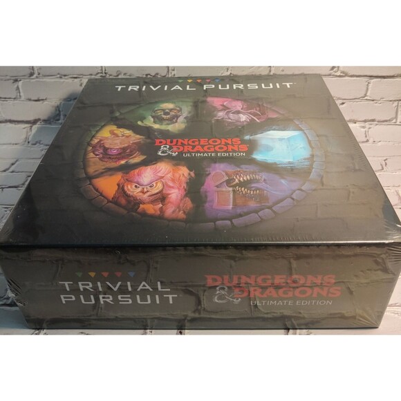 Dungeons Dragons D&D Ultimate Edition Trivial Pursuit Trivia Board Game Sealed - Picture 8 of 16